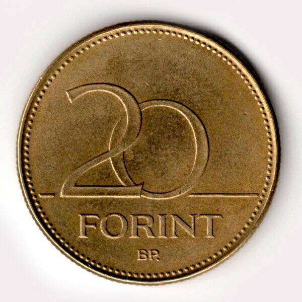 Монета. 20 форинтов