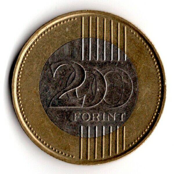 Монета. 200 форинтов