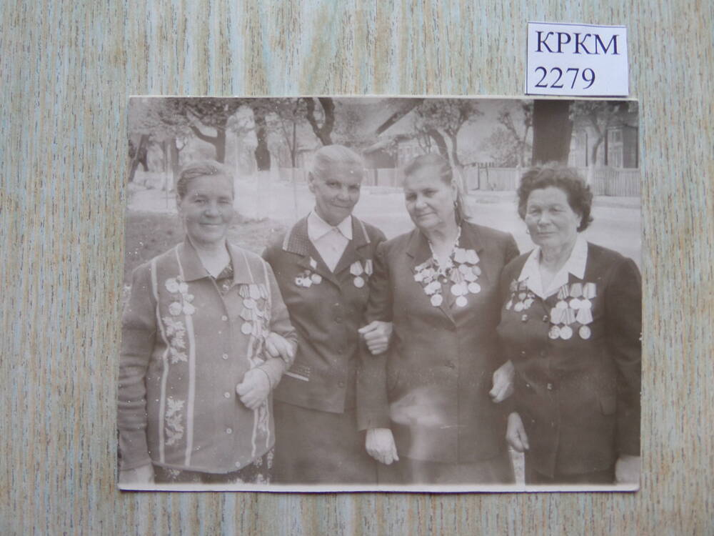 Фотография участниц Сталинградской битвы