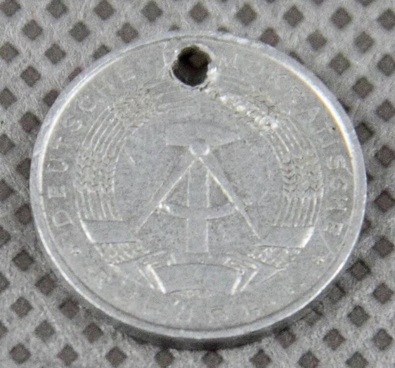Монета 1 (один) пфеннинг