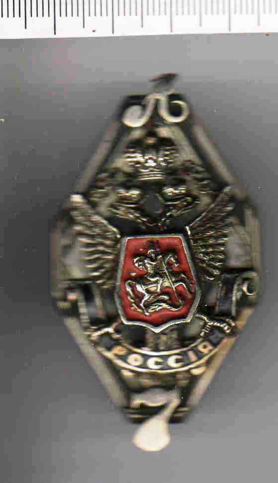 Знак нагрудный А-7,Россия (седьмой полк, Аксай) Жульева Ю.В.