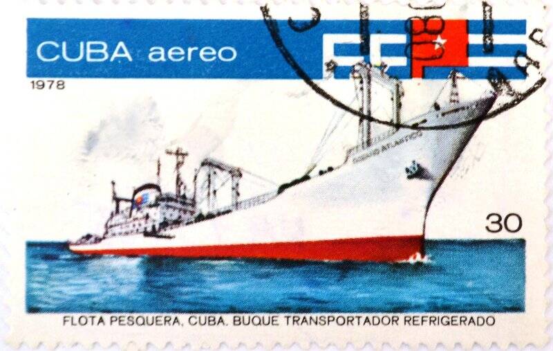 Почтовая марка (Куба) «Flota Pes Quera» (Морской флот)