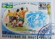 Марка почтовая. Номинальная стоимость: 150 CFA - Западно африканский франк.