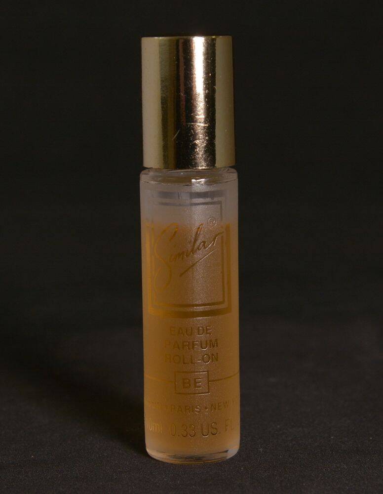 Флакон парфюмерный с духами «SIMILAR»  из матового бесцветного стекла