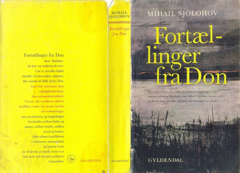 Книга Fortael linger fra Don (Донские рассказы) на датском языке.
