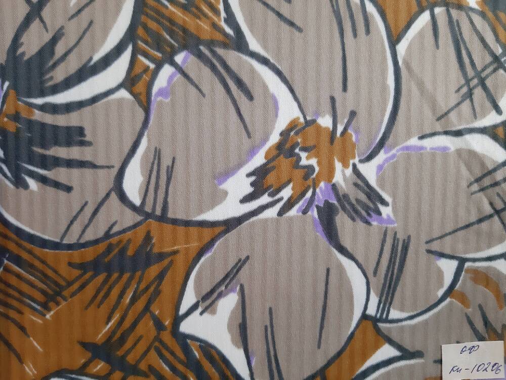 Образец ткани Киржачского шелкового комбината Чайка из альбома №93