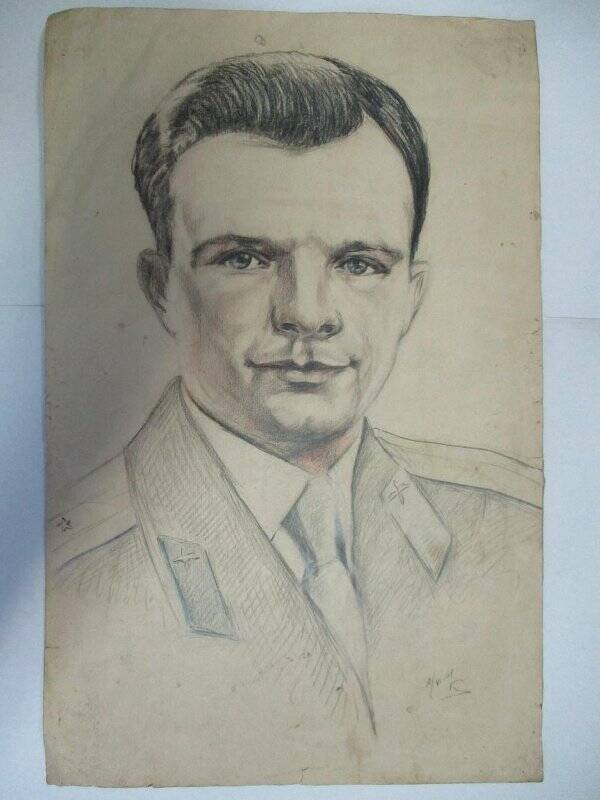 Картина. Портрет Ю.А. Гагарина.