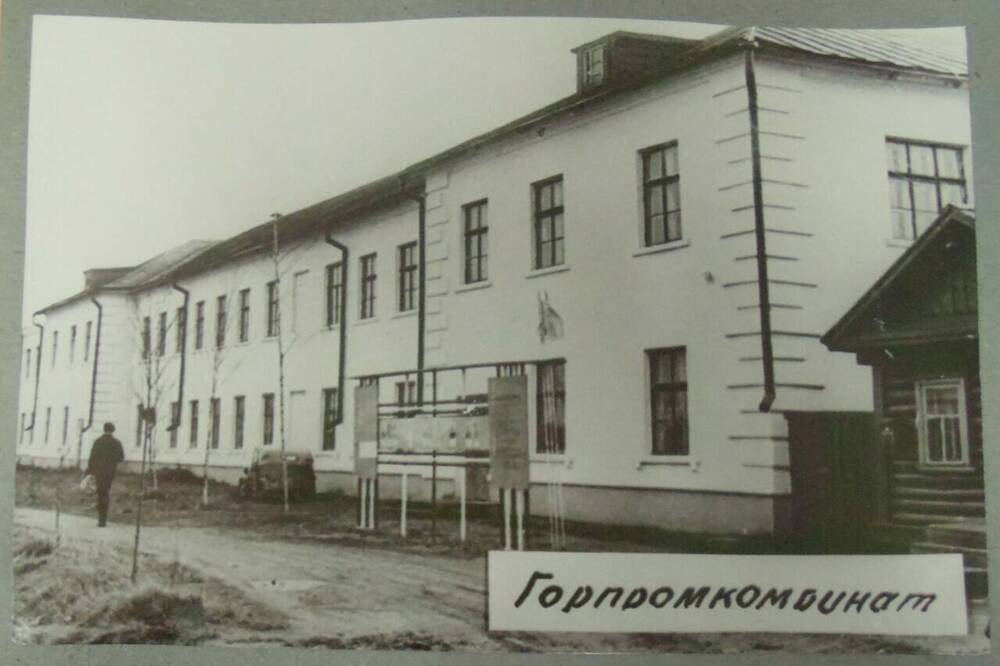 Фотография из альбома Город Нерехта в год юбилея Советской власти. Горпромкомбинат