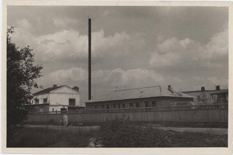 Фотография. Тотемский мясокомбинат, пущен в эксплуатацию в 1964г.