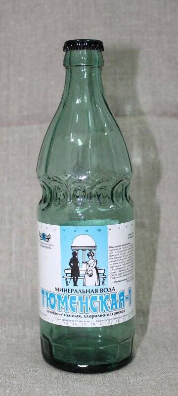 Бутылка для минеральной воды.