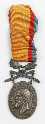 Медаль За мужество и верность (BARBATIE SI CREDINTA) в серебре (II степени)