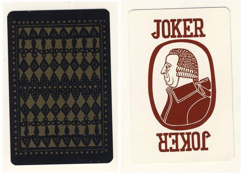 Джокер из колоды карт игральных Шотландские исторические