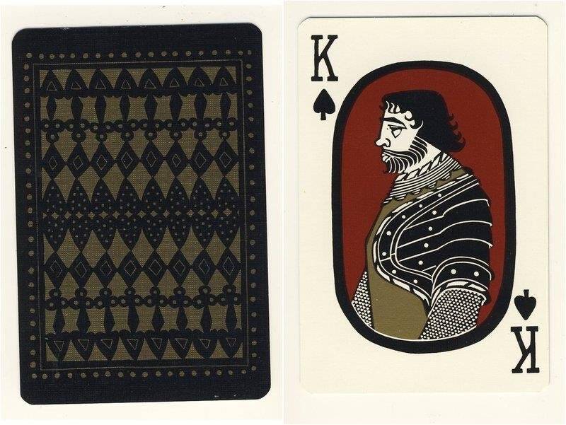 Король пик из колоды карт игральных Шотландские исторические