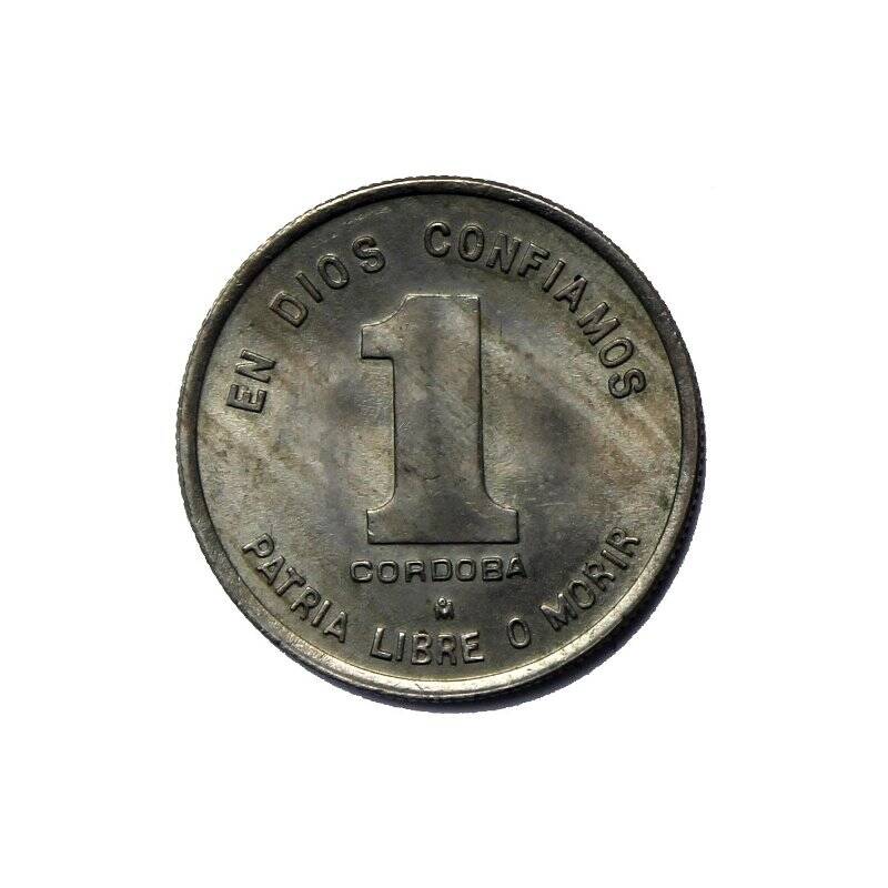 Монета 1 кордоба