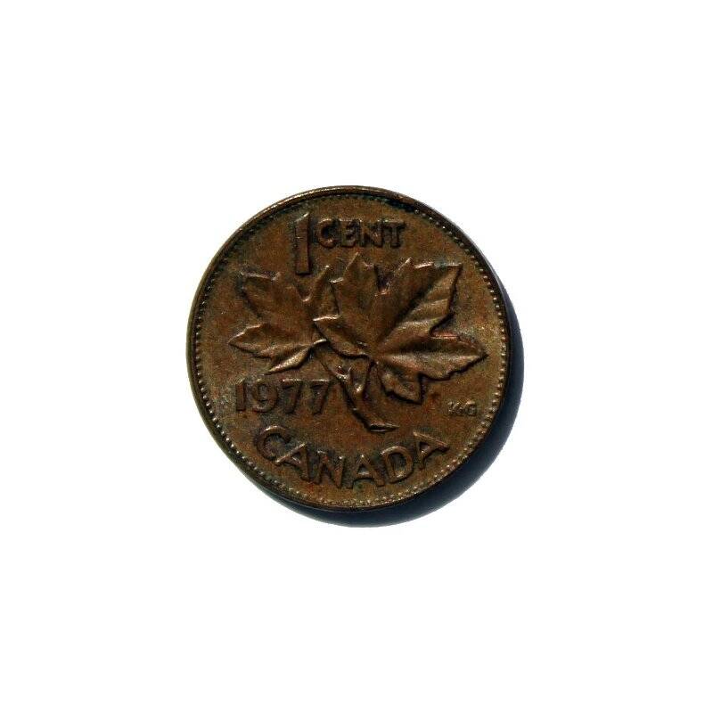 Монета. 1 цент.