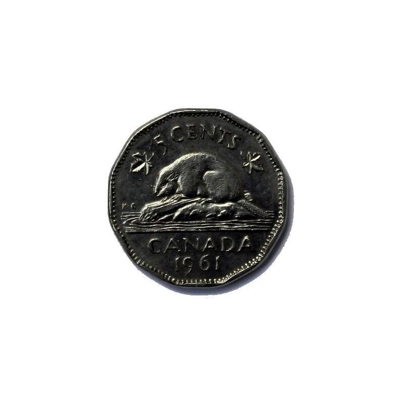 Монета. 5 центов