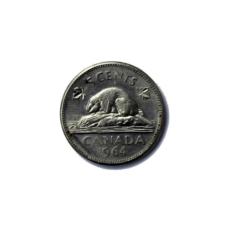 Монета. 5 центов.