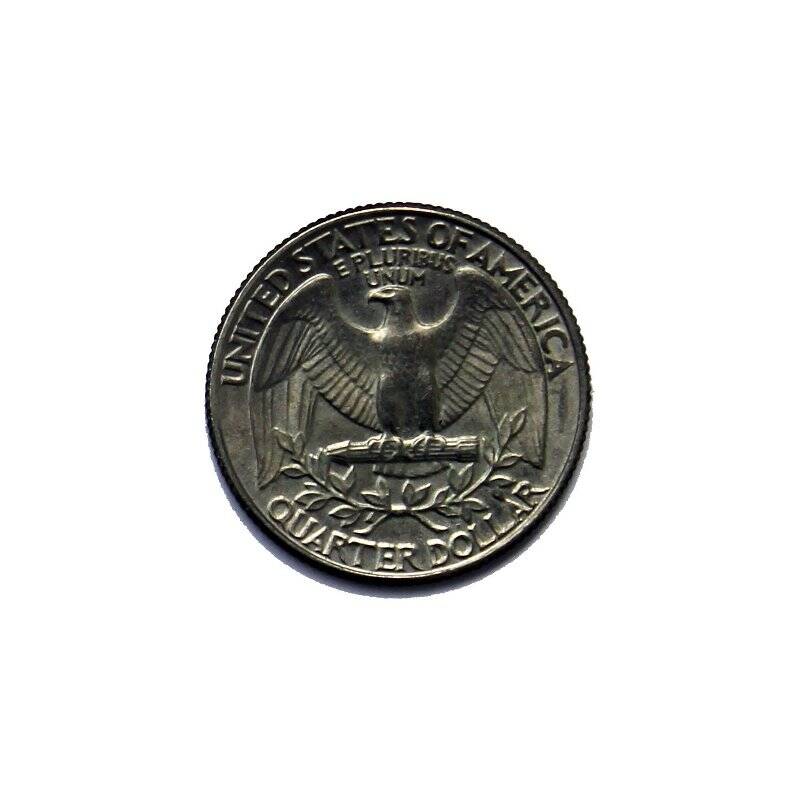 Монета 1/4 доллара
