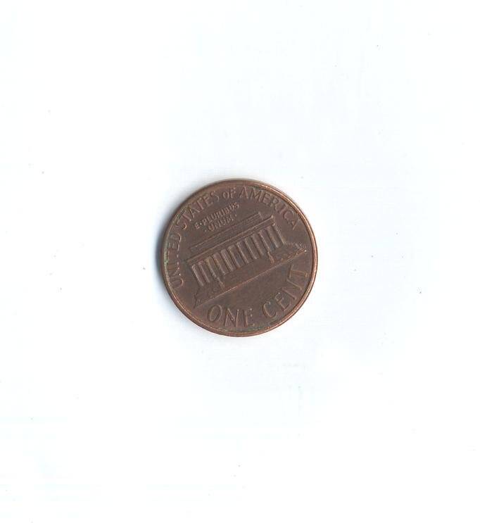 Монета. 1 цент. США
