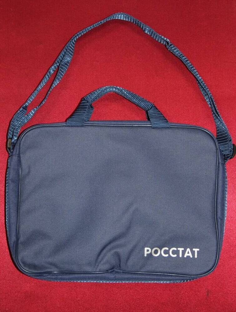 Портфель переписчика с надписью «Россстат». ВПН-2020