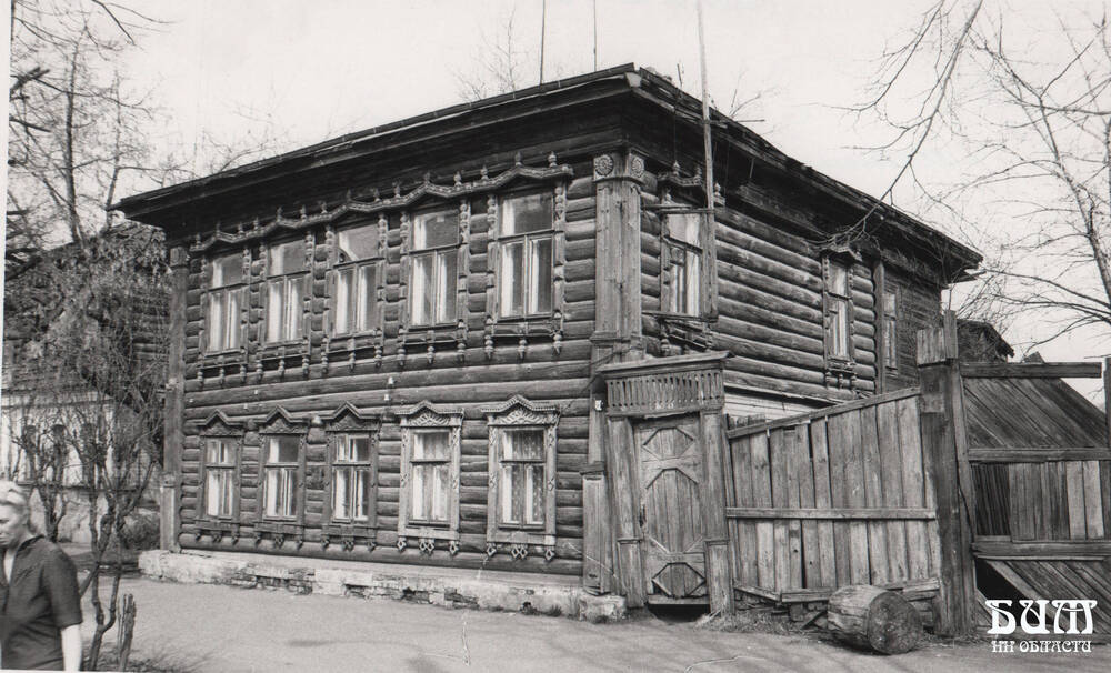 ФОТОГРАФИЯ. Дом Д.Д.Таликина на ул.Александровской, (ул.Ленина, 165), 1910г.