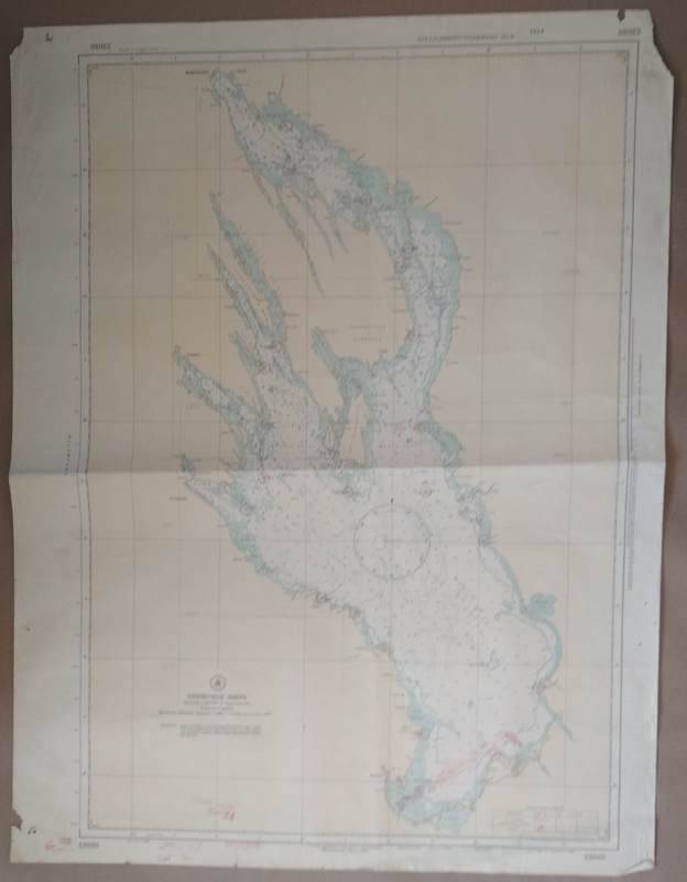 Географическая карта «Онежское озеро»