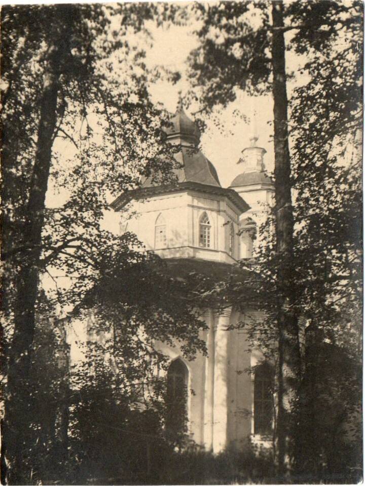 Фотография. Никольская церковь села Клусеево