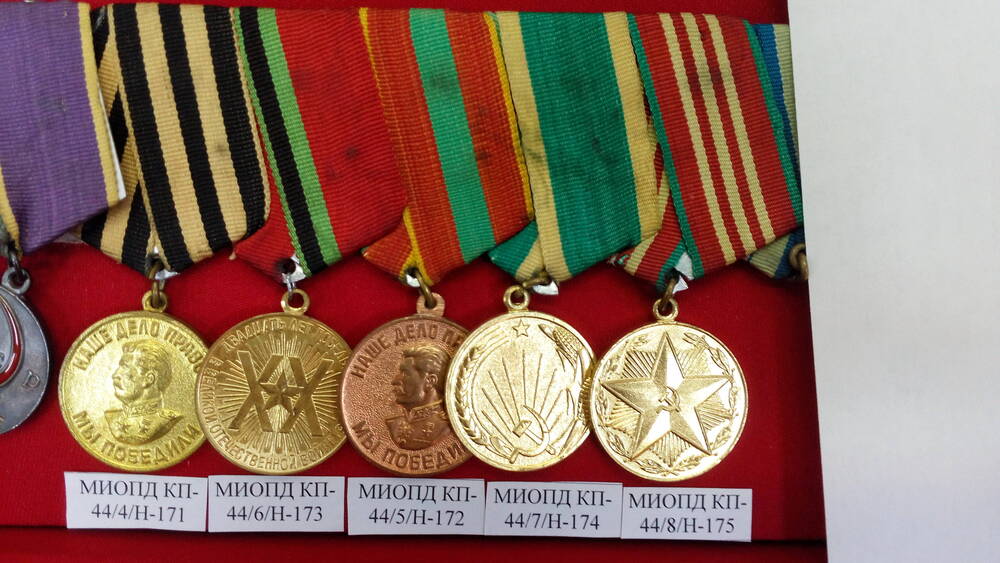 Медаль юбилейная 20 лет победы в Великой Отечественной войне 1941-1945 гг. без номера, Стрельченко П.Н.