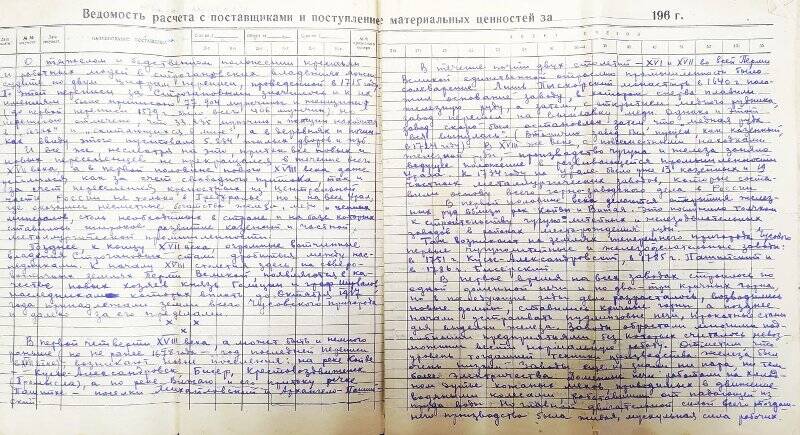 Документ. Родной край. Две забастовки. Составил Леготкин А. М. Cтарые заводы.