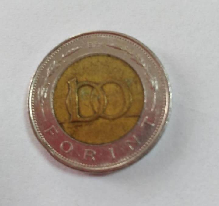 Монета. 100 FORINT 1996 г. Венгрия.