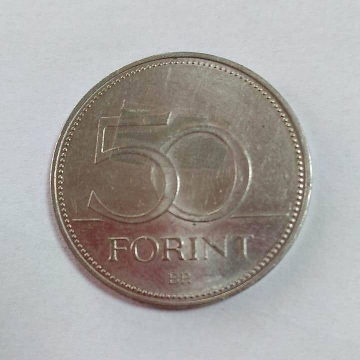 Монета. 50 FORINT.2008 г Венгрия.