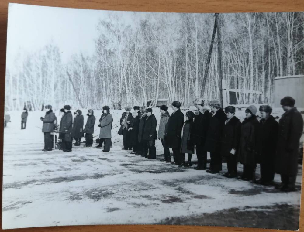 фотография военизированной эстафеты в парке