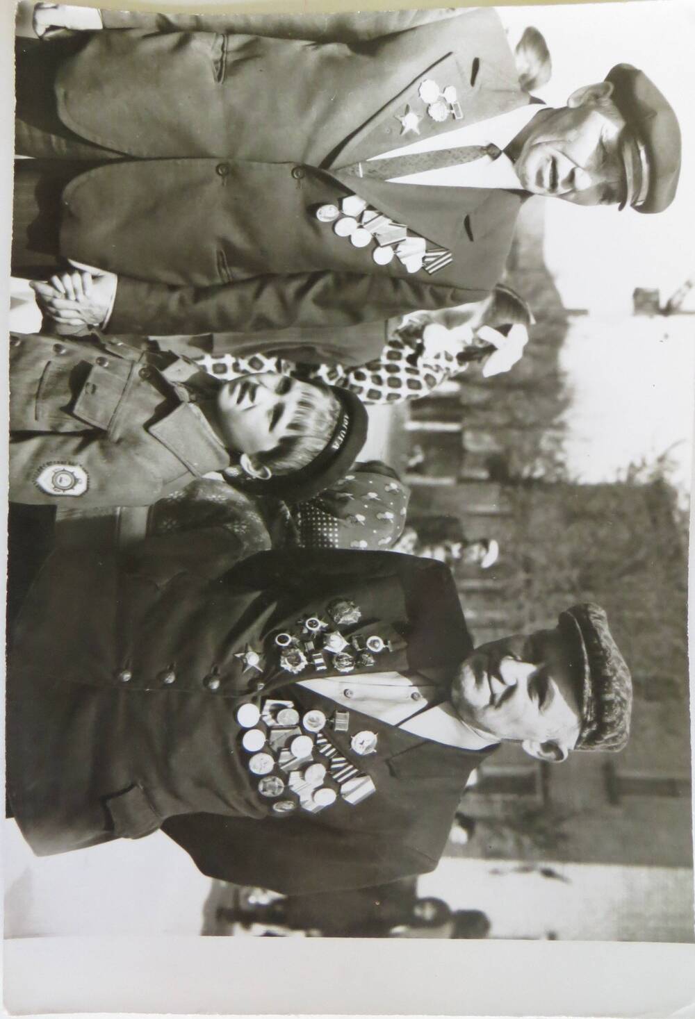 Фото ветераны Вов Куклина Михаила Алексеевича (справа)