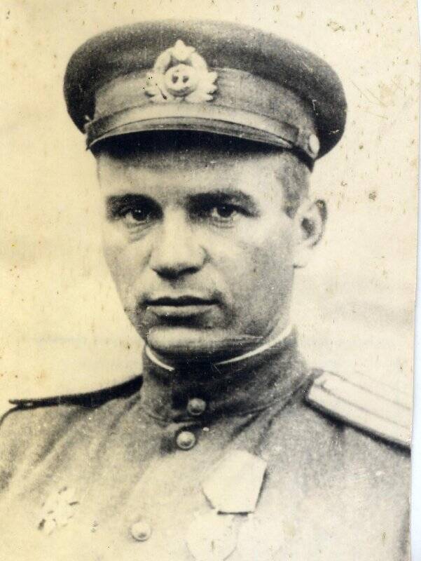 Майор Григорьев, командир 142 Б.М.П., участник десанта на Эльтиген. Фотография