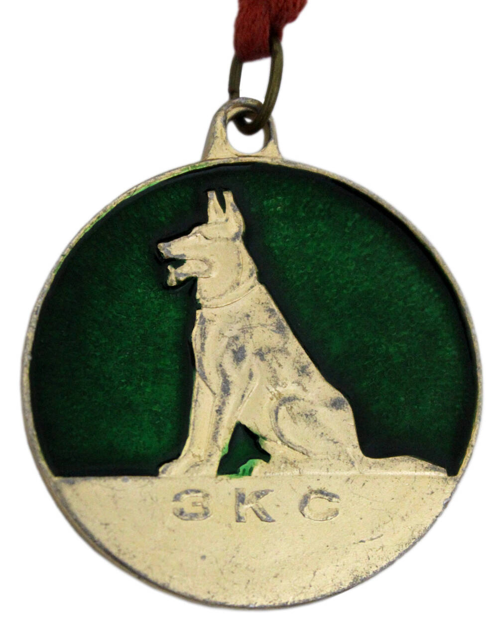 Медаль (круглая) служебного собаководства СССР ЗКС