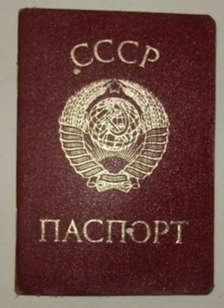 Паспорт гражданина СССР Вилковой Лидии Николаевны.
