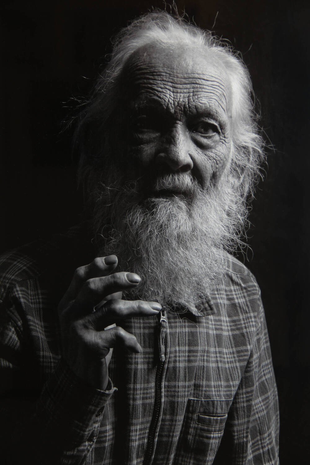 Портрет художника В. А. Востокова. Из серии «Патриарх»