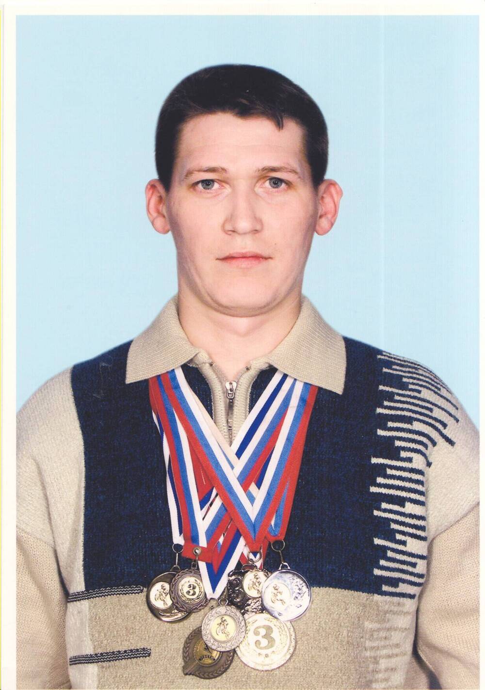 Фотопортрет. Токарев Данил Валерьевич - неоднократный призер РФ по мотоспорту.