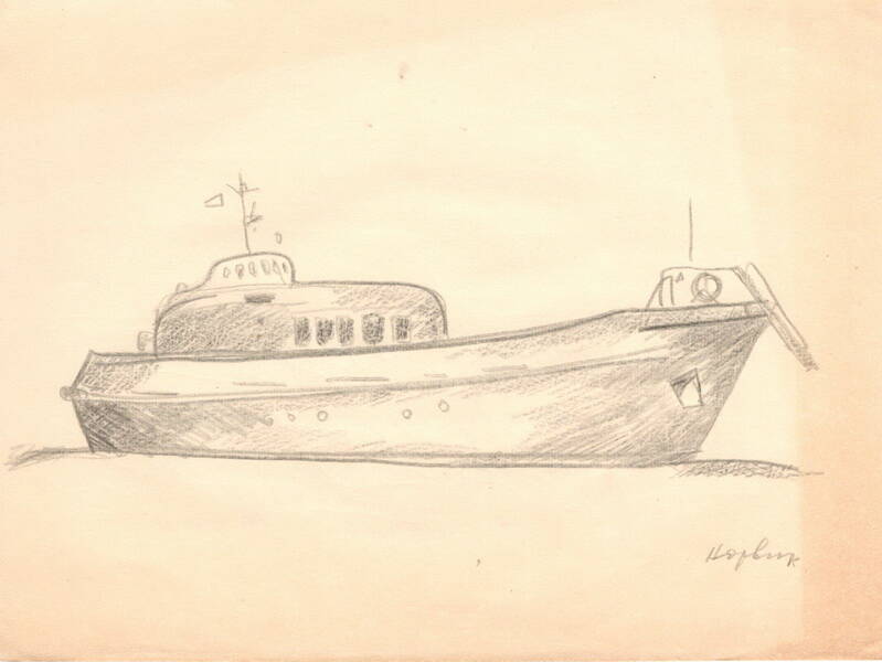 Рисунок «Корабль Норвик»
