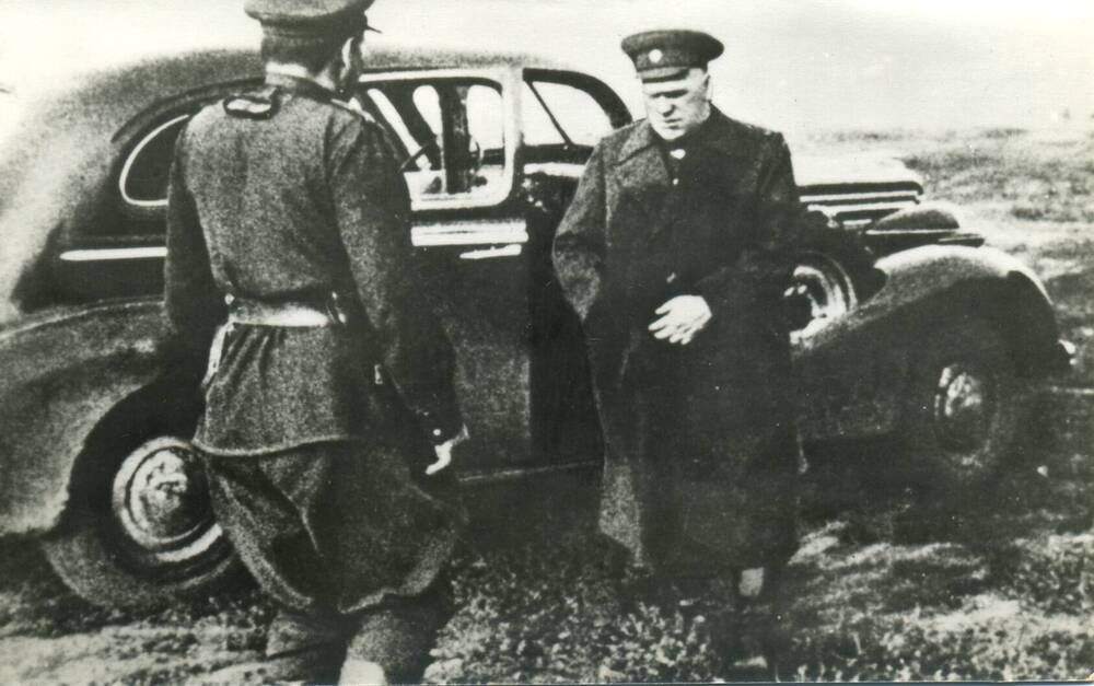 Фото. Председатель ставки Верховного Главнокомандующего генерал армии Г.К.Жуков.1942 год