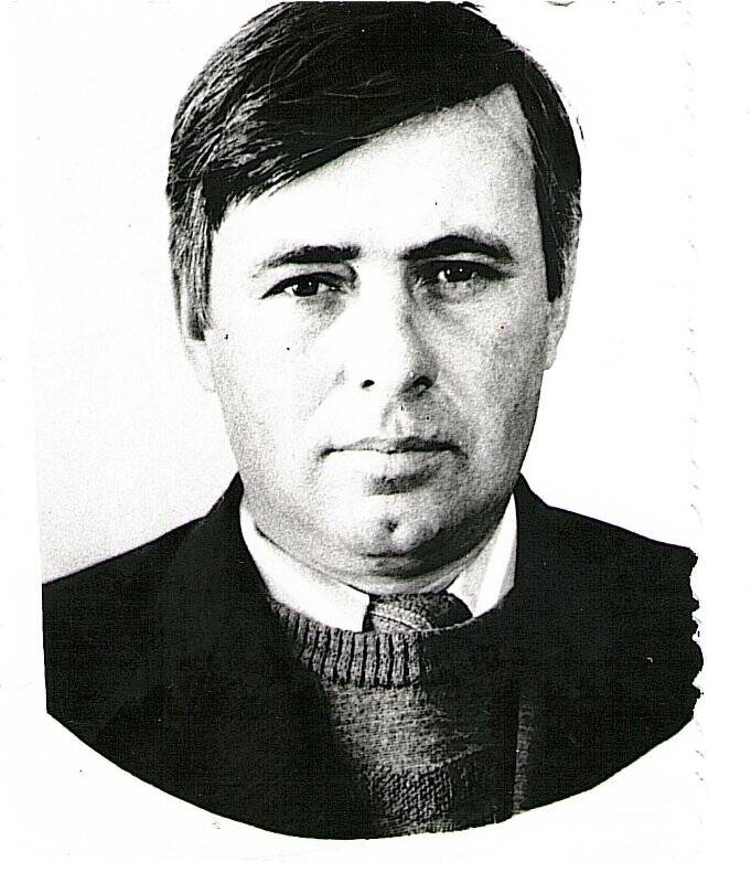 Фотография. Оглезнев Михаил Васильевич, директор совхоза «Тюшевской». 1989 г.