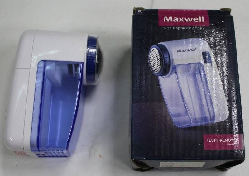 Машинка для очистки ткани от катышков. Maxwell MW-3101 W.