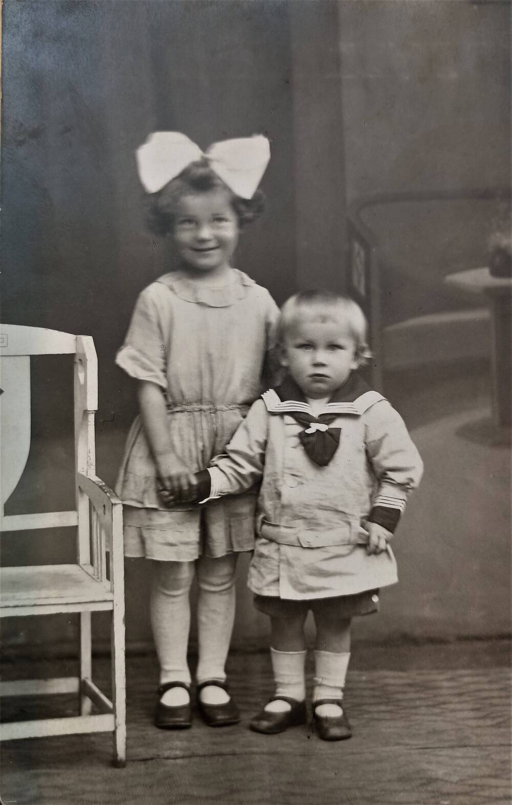 Фото. Портрет Лёри и Тео Розэ - 1927 год, Германия.
