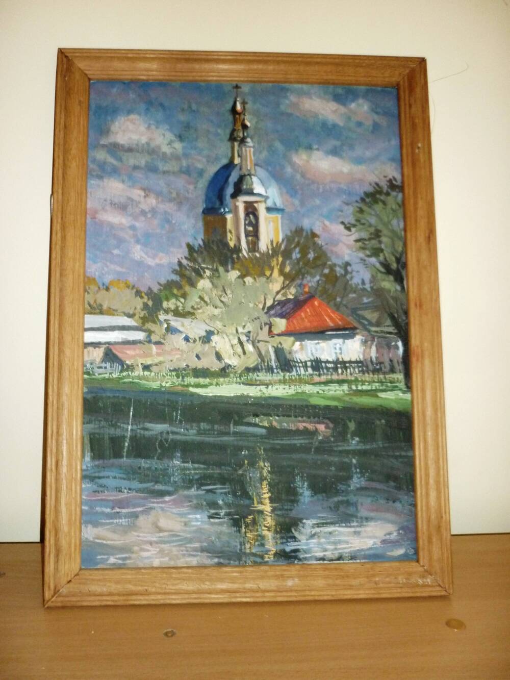 Картина Геннадия Ивановича Привалова   В станице Филоновской.