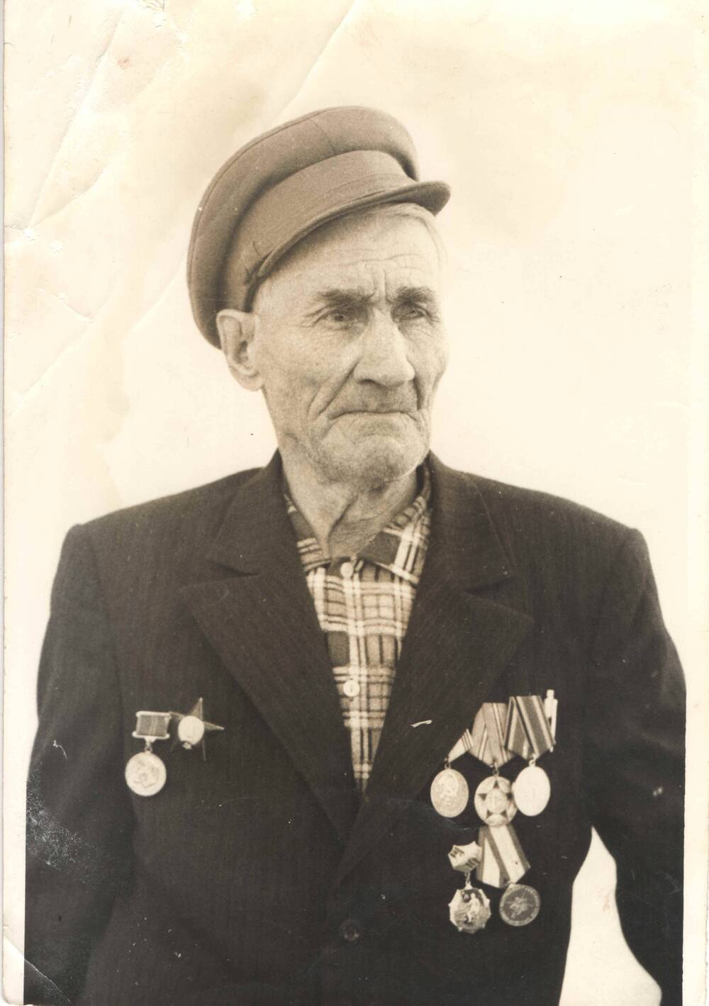 Фото. Пушкин Фёдор Антонович (1898 - 1981) - старшина, командир отделения Балтийского флота. Был ранен.