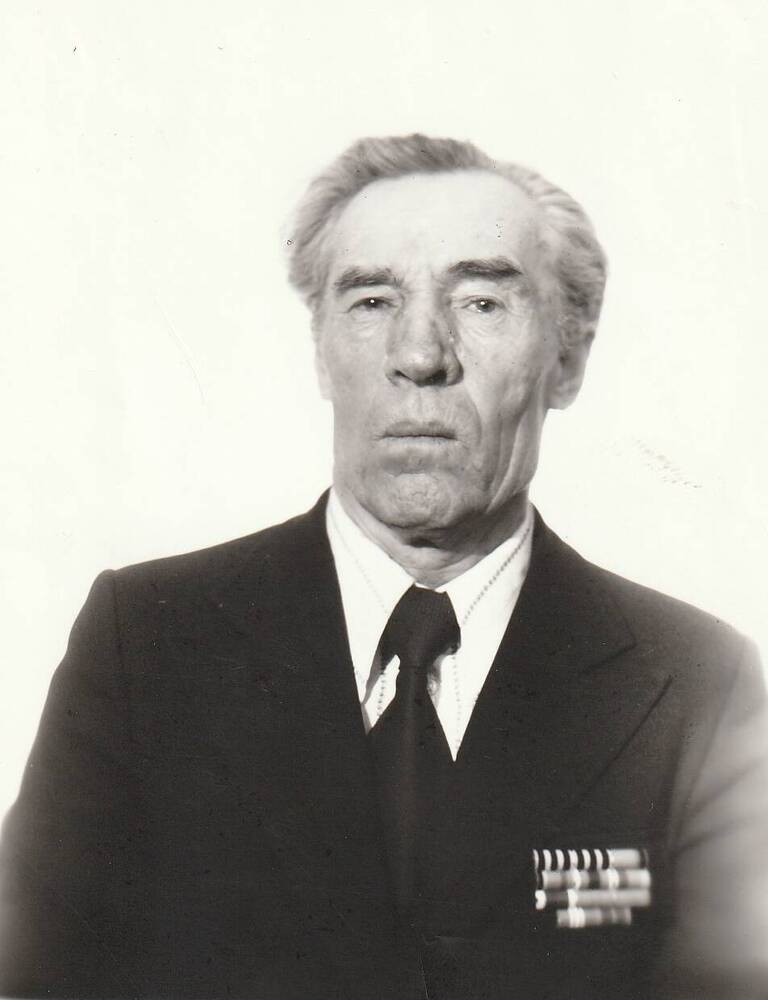 Фотография Гилева Василия Андреевича, ветерана Великой Отечественной войны.