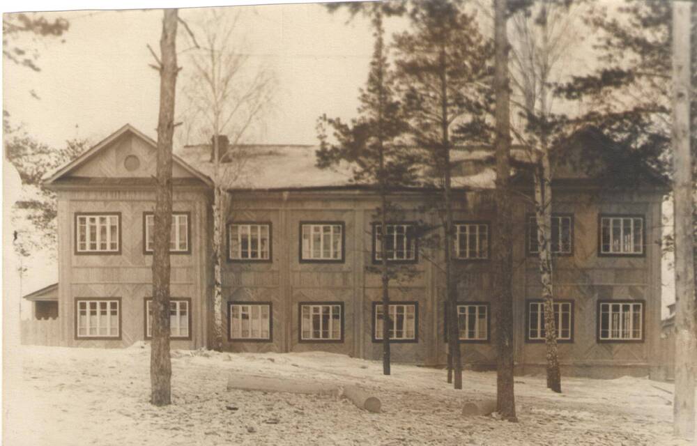 Фото. Детские ясли по  ул. Нижняя 1953г. г.Волжск.