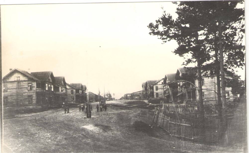 Фото. Ул.Ленина ,г.Волжск ,1948 г.