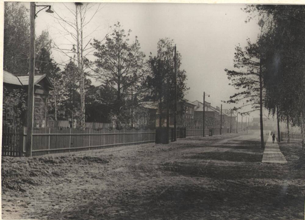 Фото. г. Волжск, ул. Вавилова. 1953г.