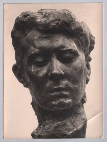 Карточка почтовая. Rodin. Buste Madame R. Из собрания фотооткрыток Rodin(1840-1917), принадлежавшего Е.Я. Эфрон.